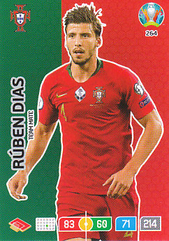 Ruben Dias Portugal Panini UEFA EURO 2020#264